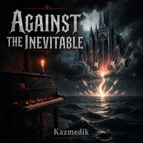 Kazmedik — Against the Inevitable cover art