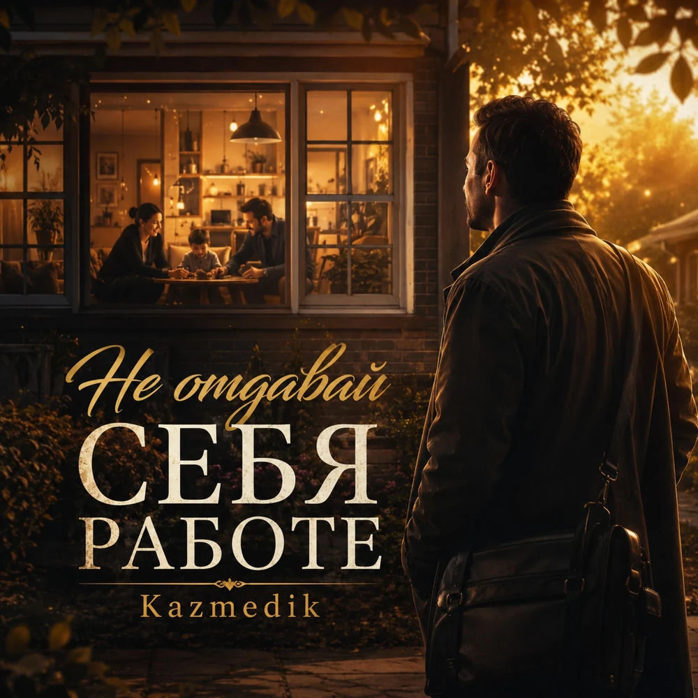 Kazmedik — Не отдавай себя работе official cover art